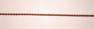 CHAIN COPPER 9S/CM / 500MM LONG 10 GR.