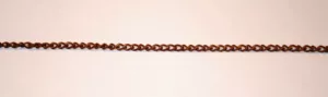 CHAIN COPPER 5S/CM / 500MM LONG 10 GR.