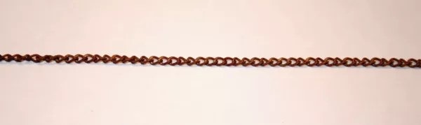 CHAIN COPPER 5S/CM / 500MM LONG 10 GR.