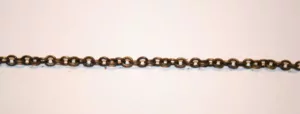 CHAIN COPPER 10S/CM / 500MM LONG 10 GR.
