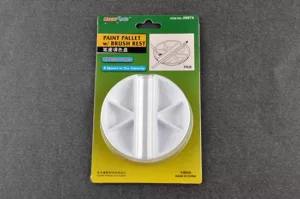 trp09974 PAINT PALLET WITH BRUSH REST