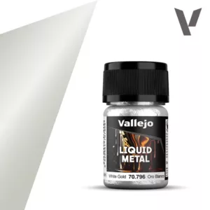 Vallejo 70.796 Liquid White Silver