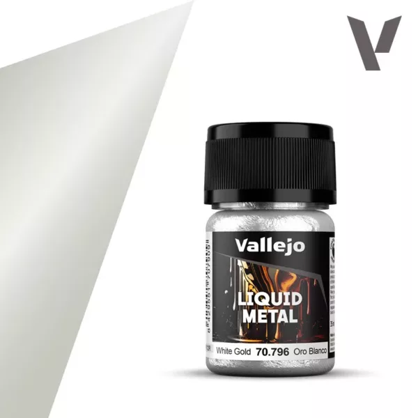 Vallejo 70.796 Liquid White Silver