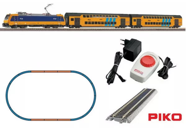 Piko 97939 Startset NS 186 plus dubbeldeksrijtuigen Tp. V