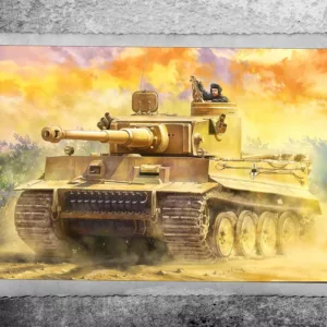 1/72 TIGER I GERMAN MODEL KITS TUNESIA, SPRING 1943