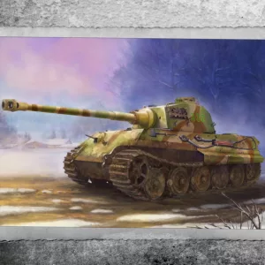 1/72 TIGER KING GERMAN MODEL KITS ARDENNES, DECEMBER 1944