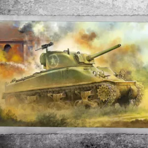 1/72 SHERMAN M4A1 U.S. MODEL KITS FRANCE AUGUST 1944