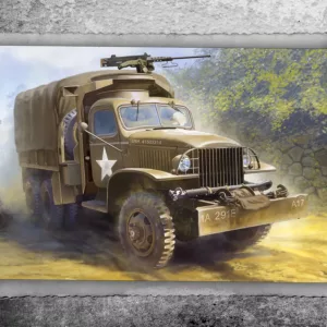 1/72 GMC 2.5 TON CARGO TRUCK MODEL KITS NORMANDY JUNE 1944