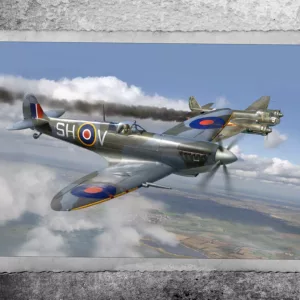 FOR873009A 1/72 SPITFIRE MK. IX UK MODEL KIT AIR DEFENCE, AUG 1942