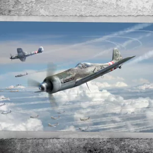 1/72 GERMAN FW 190 D-9 MODEL KITS SORAU GERMANY FEB 1945