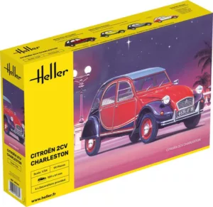 HEL80766 1/24 CITROËN 2CV CHARLESTON
