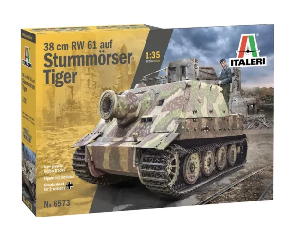 1/35 38 CM RW 61 AUF STURMMÖRSER TIGER
