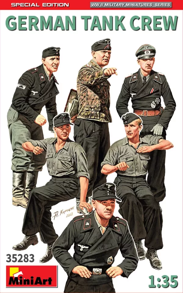 1/35 GERMAN TANK CREW. SPECIAL EDITION
