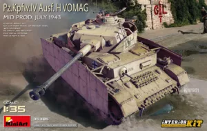 1/35 PZ.KPFW.IV AUSF. H VOMAG MID PROD. 1943 INTER