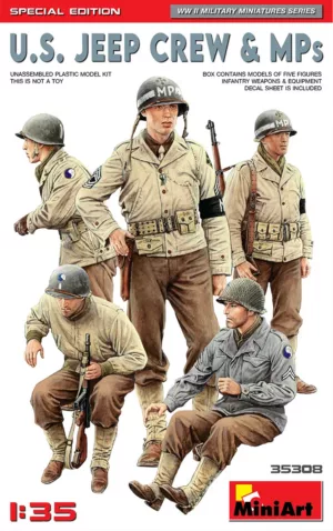 1/35 U.S. JEEP CREW & MPS. SPEC. EDITION
