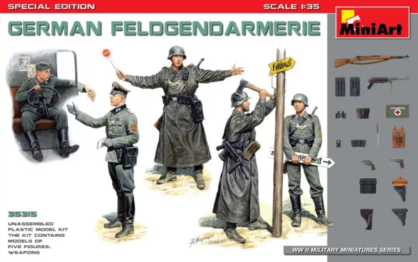 1/35 GERMAN FELDGENDARMERIE SPECIAL EDITION