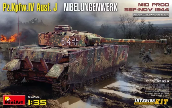 1/35 PZ.KPFW.IV AUSF. J NIBELUNGENWERK. MID. 1944