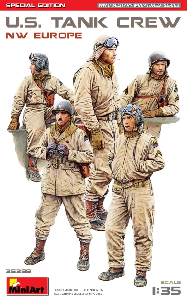 1/35 U.S. TANK CREW NW EUROPE SPECIAL EDITION