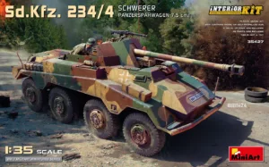 1/35 SD.KFZ. 234/4 SCHWERER PANZERSPÄHWAGEN 7,5 INT