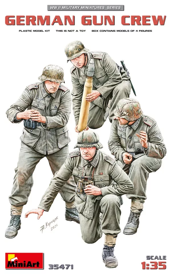1/35 GERMAN GUN CREW