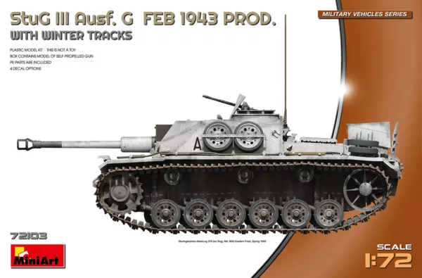 1/72 STUG III AUSF. G FEB.