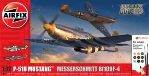 1/72 P-51D MUSTANG VS BF109F-4 DOGFIGHT DOUBLE