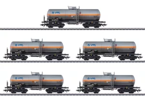 Märklin MHI 46465 Set ketelwagens voor chloorgastransport VTG Tp. V
