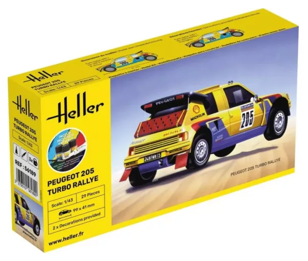 1/43 STARTER KIT PEUGEOT 205 TURBO RALLY