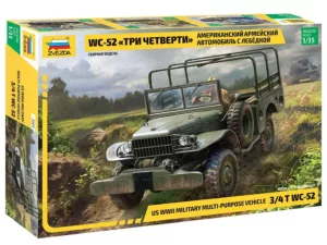 1/35 WC-52 US WWII MULTIPURPOSE 3/4 VEHICLE