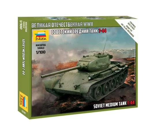 1/100 SOVIET MEDIUM TANK T-44 WWII