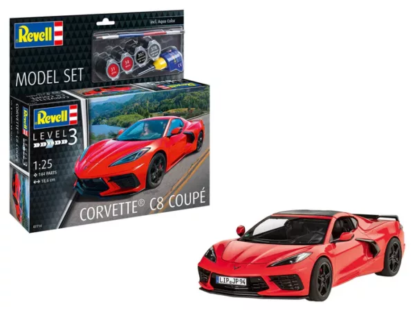 Model Set Corvette C8 Coupe