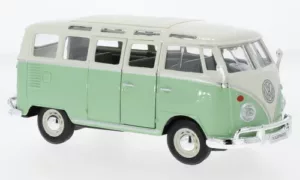 Volkswagen T1 Bus Samba Groen / beige