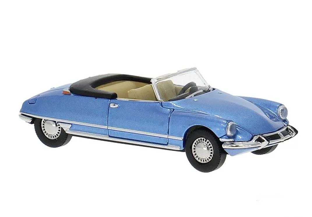 Citroën DS Cabriolet 1963 Blauw metallic
