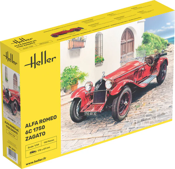 1/24 ALFA ROMEO 6C 1750 ZAGATO