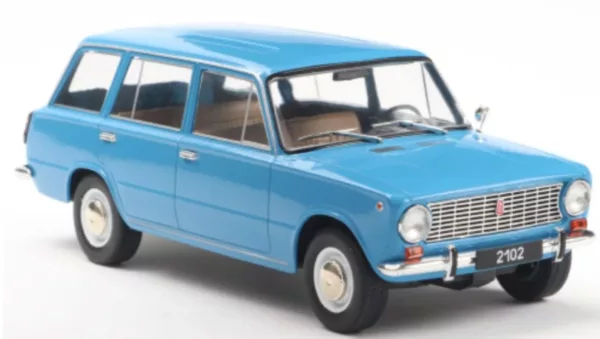 Lada 2102 Estate Blauw