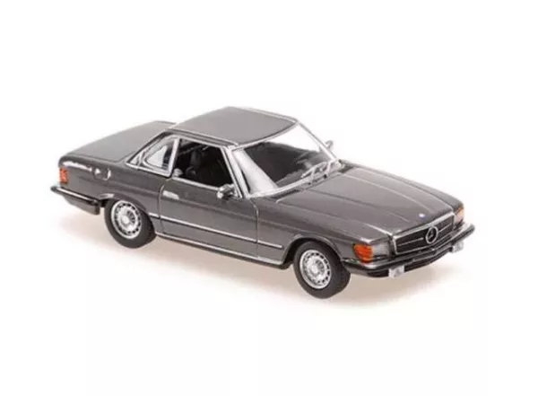 Mercedes-Benz 350 SL Cabriolet Hardtop 1974 Grijs metallic