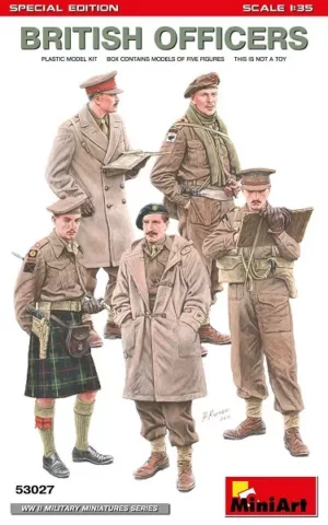 1/35 BRITISH OFFICERS.SPECIAL EDITION