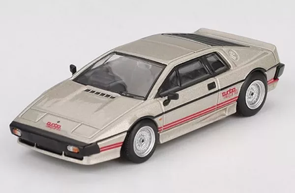 Lotus Esprit Turbo 1980 Zilver metallic