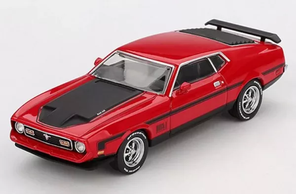 Ford Mustang Mach 1 1971 Race red