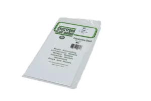 9060 Gladde plaat 152x292 mm - Wit 1.5