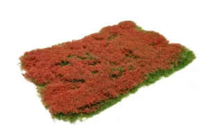 Flower tufts red 6 mm