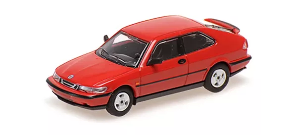 Saab 900 Coupé 1995 Rood