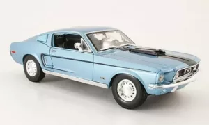 Ford Mustang GT Cobra Jet 1968 Blauw metallic