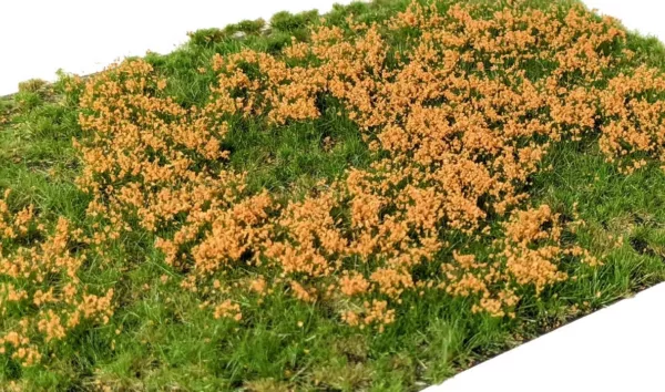 Layered Tufts Flowers orange
