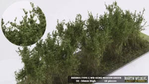 WB-SCMG Bushes type C medium green