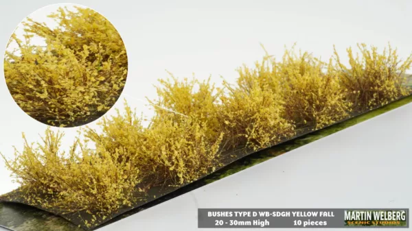 Bushes type D Yellow Fall