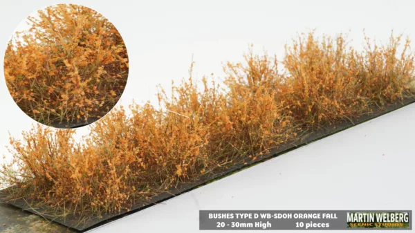 Bushes type D Orange Fall