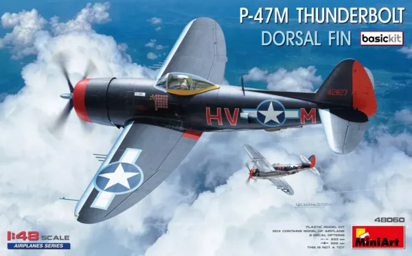 P-47M Thunderbolt Dorsal Fin