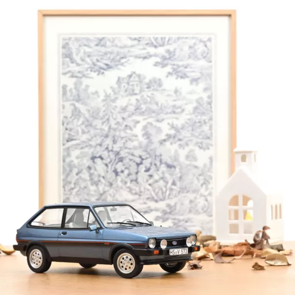 Ford Fiesta XR2 1981 Blauw metallic