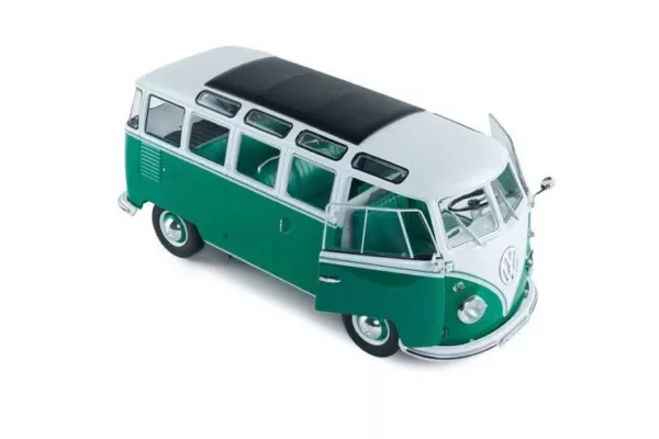 Volkswagen T1 Samba 1962 Groen / wit